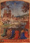 Jean Fouquet Descent of the Holy Ghost upon the Faithful oil painting picture wholesale
